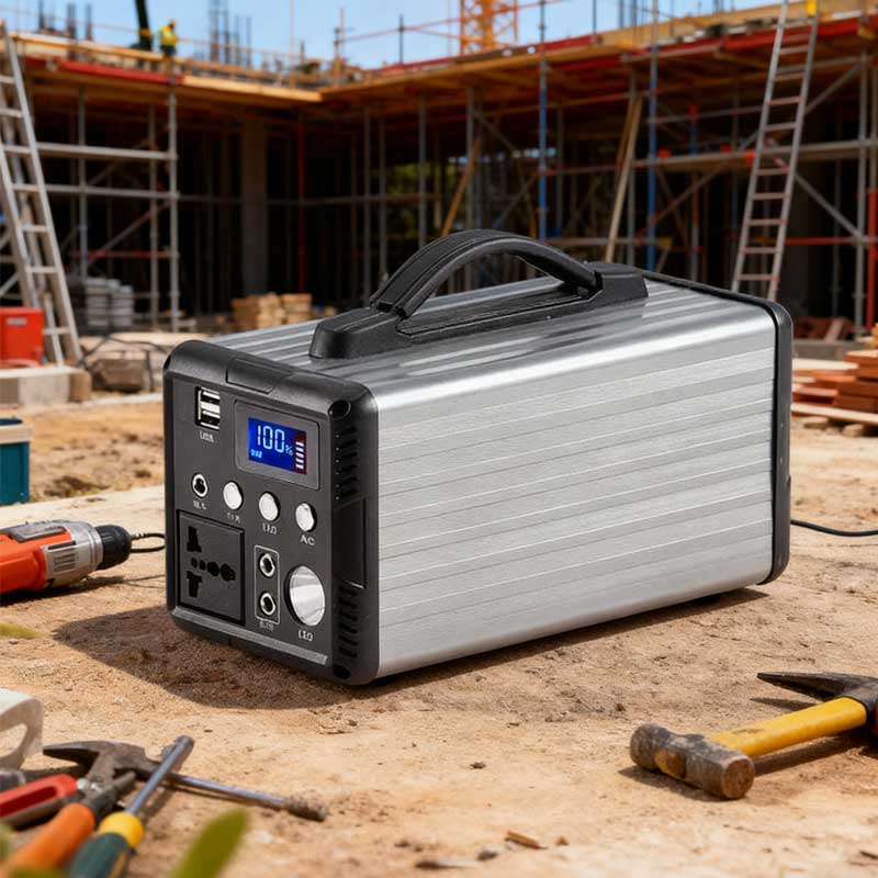100W Outdoor Power Station for Construction Site Applications